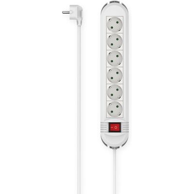 Hama 00223036 Stekkerdoos - 6 Stopcontacten, 3m Kabel Hama 00223036 Stekkerdoos - 6 Stopcontacten, 3m Kabel