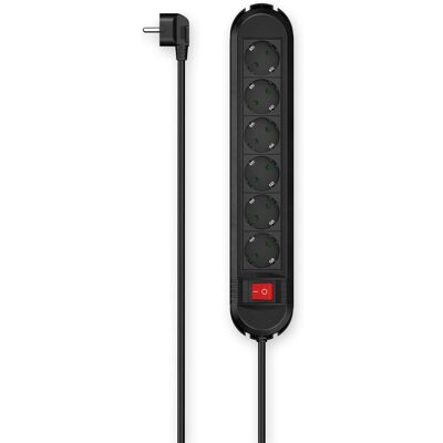Hama 00223038 Enchufe inteligente - 6 tomas, cable de 3m, montaje en pared Hama 00223038 Enchufe inteligente - 6 tomas, cable de 3m, montaje en pared