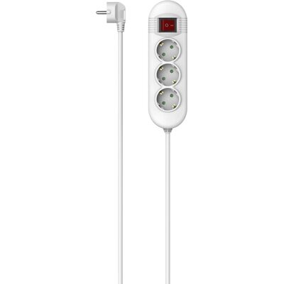 Hama 00223021 Multiprise - 3 prises, 1,4 m, Blanc Hama 00223021 Multiprise - 3 prises, 1,4 m, Blanc