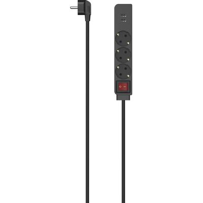 Hama Stekkerdoos - 3 Stopcontacten, USB, 1.4m - Stekkerdoos Hama Stekkerdoos - 3 Stopcontacten, USB, 1.4m - Stekkerdoos