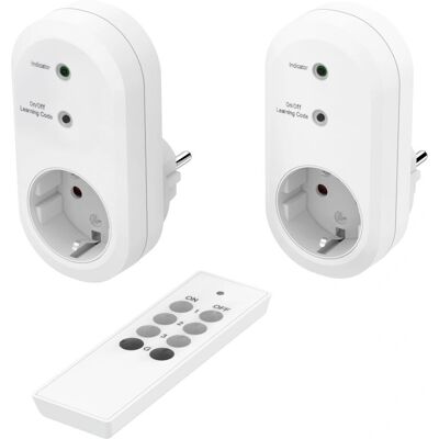 Hama 00223581 Enchufe de pared tipo F blanco - Toma eléctrica Hama 00223581 Enchufe de pared tipo F blanco - Toma eléctrica