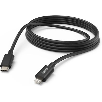 Hama 00201599 Lightning Cable - 3m, Black Hama 00201599 Lightning Cable - 3m, Black