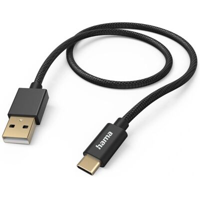 Nylon USB-kabel - 1,5 m, USB 2.0, USB A, USB C - USB Kabel Nylon USB-kabel - 1,5 m, USB 2.0, USB A, USB C - USB Kabel