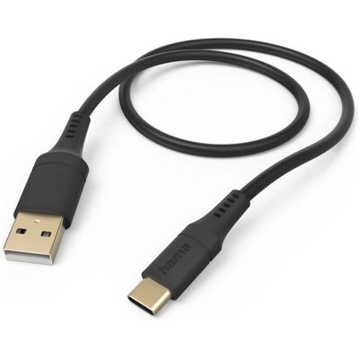 Kabel USB Hama - 1,5 m - USB 2.0 - Czarny Kabel USB Hama - 1,5 m - USB 2.0 - Czarny