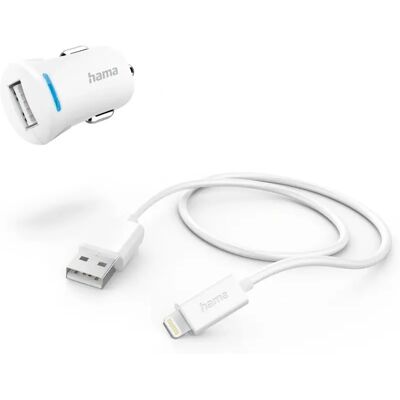 Hama 00201610 Fehér autós töltő - Mobilkészülék töltő Hama 00201610 Fehér autós töltő - Mobilkészülék töltő