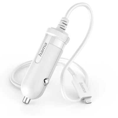 Chargeur de voiture Hama 00201607 - Chargeur mobile blanc - Publicité Chargeur de voiture Hama 00201607 - Chargeur mobile blanc - Publicité