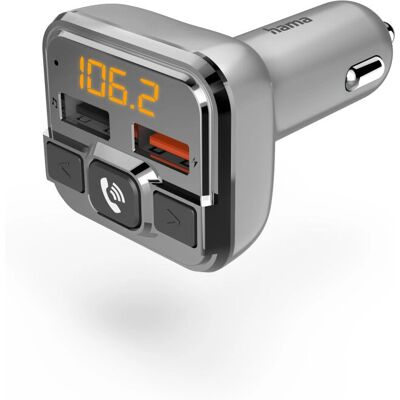 Hama 00201631 Transmetteur FM Bluetooth - Adaptateur voiture - Publicité Hama 00201631 Transmetteur FM Bluetooth - Adaptateur voiture - Publicité