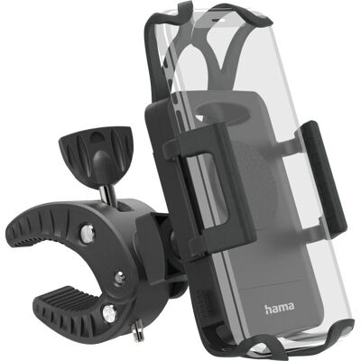 Hama Fiets Telefoonhouder - 360° Verstelbaar - Voor Telefoons 5-9cm - Zwart Hama Fiets Telefoonhouder - 360° Verstelbaar - Voor Telefoons 5-9cm - Zwart