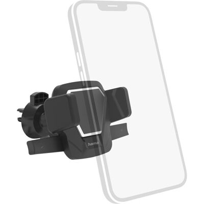 Support Auto Hama Easy Snap - Fixation Universelle pour Smartphones - Noir Support Auto Hama Easy Snap - Fixation Universelle pour Smartphones - Noir