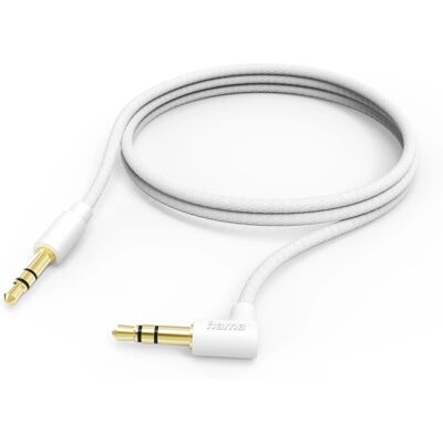 Hama Cable de audio 3,5 mm - 1m - Blanco - Cable de audio Hama Cable de audio 3,5 mm - 1m - Blanco - Cable de audio