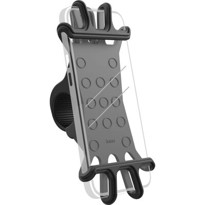 Hama Flexibler Fahrrad-Handyhalter Schwarz Hama Flexibler Fahrrad-Handyhalter Schwarz