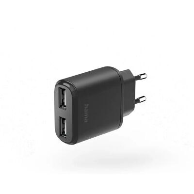 Hama 00201627 Kaksinkertainen USB-laturi - Virtalähde älypuhelimille ja mobiililaitteille Hama 00201627 Kaksinkertainen USB-laturi - Virtalähde älypuhelimille ja mobiililaitteille