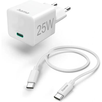 Hama 00201624 Oplader - Snelle USB-C Oplaadset voor Telefoons & Tablets Hama 00201624 Oplader - Snelle USB-C Oplaadset voor Telefoons & Tablets