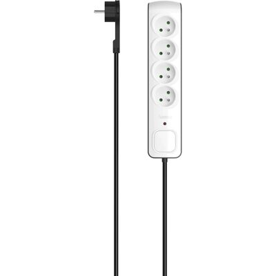 Hama P2223762 Steckdosenleiste - 4 Gniazda, Typ E, 250 V Hama P2223762 Steckdosenleiste - 4 Gniazda, Typ E, 250 V