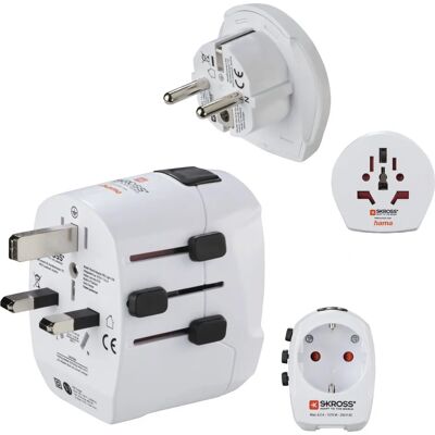 Adapter podróżny Hama - Uniwersalny, Model nieokreślony Adapter podróżny Hama - Uniwersalny, Model nieokreślony