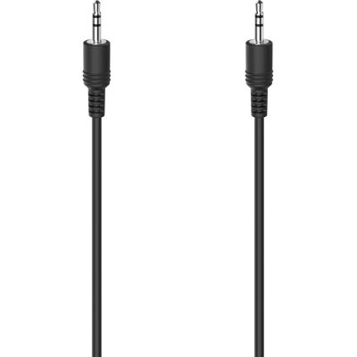 Hama 00305025 Audio-Kabel - 0,5 m Stereo 3,5-mm Klinke Hama 00305025 Audio-Kabel - 0,5 m Stereo 3,5-mm Klinke