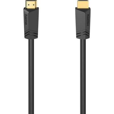 Hama Ultra High Speed HDMI Cable - 5m Black - 8K, HDR, eARC Hama Ultra High Speed HDMI Cable - 5m Black - 8K, HDR, eARC
