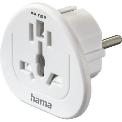 Hama 00223455 Wtyczka zasilania - Uniwersalny Biały Hama 00223455 Wtyczka zasilania - Uniwersalny Biały