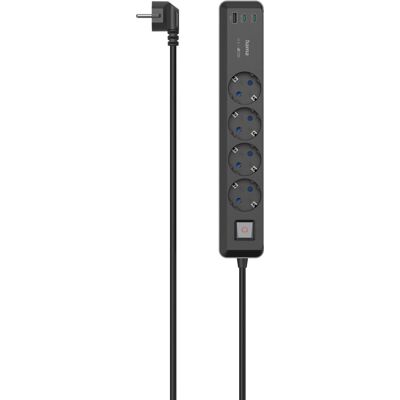 Hama Regleta 7 Enchufes USB-C/A 65W - Protector de energía Hama Regleta 7 Enchufes USB-C/A 65W - Protector de energía