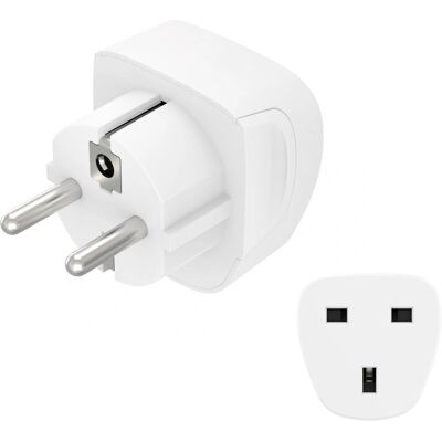 Hama 00223459 Zasilacz adapter - UK do UE - Biały Hama 00223459 Zasilacz adapter - UK do UE - Biały