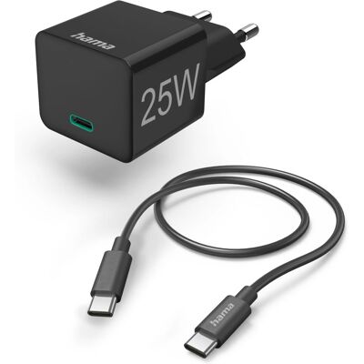 Hama 00125126 USB-C Snellader voor Smartphone, Tablet - Lader Hama 00125126 USB-C Snellader voor Smartphone, Tablet - Lader