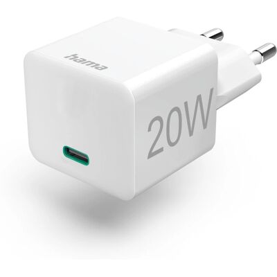Hama 00125128 Chargeur Mobile - USB-C 20W Quick Charge 3.0 Hama 00125128 Chargeur Mobile - USB-C 20W Quick Charge 3.0