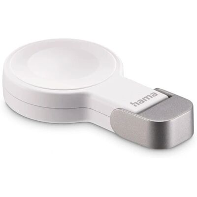 Cargador inalámbrico blanco Hama para Apple Watch - Cargador inalámbrico Cargador inalámbrico blanco Hama para Apple Watch - Cargador inalámbrico