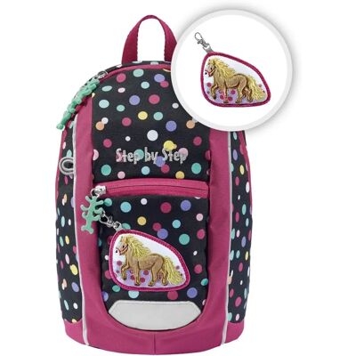 Step by Step KIGA MINI Plecak przedszkolny - Kolorowy, Recykling PET Step by Step KIGA MINI Plecak przedszkolny - Kolorowy, Recykling PET