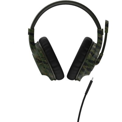 Słuchawki uRage SoundZ 330 V2 - Przewodowe do gier USB-A Kamuflaż Słuchawki uRage SoundZ 330 V2 - Przewodowe do gier USB-A Kamuflaż