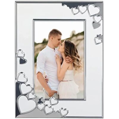 Hama Valentine Aluminium Picture Frame - Wall Mount or Tabletop - 10x15cm Hama Valentine Aluminium Picture Frame - Wall Mount or Tabletop - 10x15cm
