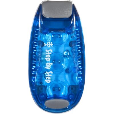 Step by Step - LED Safety Clip Light - Modrá - Safety light Step by Step - LED Safety Clip Light - Modrá - Safety light