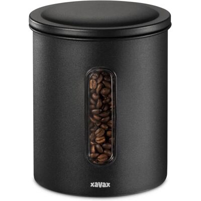 Xavax 00111275 Voedselfood Storage Container - Koffiebonen of Gemalen Koffie - Zwart Xavax 00111275 Voedselfood Storage Container - Koffiebonen of Gemalen Koffie - Zwart