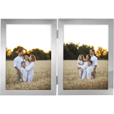 Hama Calais Cadre Photo Multiple - Cadre en Aluminium Hama Calais Cadre Photo Multiple - Cadre en Aluminium