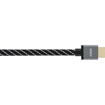 Avinity HDMI Kabel 5m Ultra Hochgeschwindigkeits 8K Textil Gold Avinity HDMI Kabel 5m Ultra Hochgeschwindigkeits 8K Textil Gold