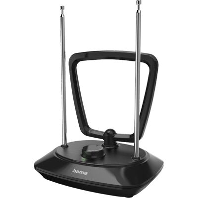 Hama Classic Beltéri Antenna - 2m, aktív, fekete Hama Classic Beltéri Antenna - 2m, aktív, fekete