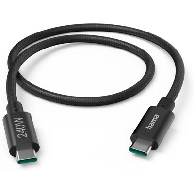 Hama - USB-C Full-Featured Cable - 1.5 m - USB 3.2 Gen 1 - Cable Hama - USB-C Full-Featured Cable - 1.5 m - USB 3.2 Gen 1 - Cable