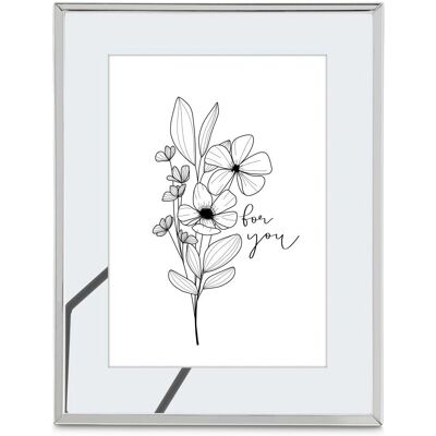 Hama Silver Blomster Ram - Bilderramme Hama Silver Blomster Ram - Bilderramme