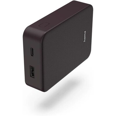 Hama Power Bank 10000mAh Litium Polymeer - Power Bank Hama Power Bank 10000mAh Litium Polymeer - Power Bank