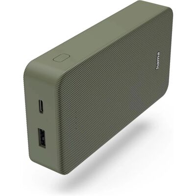 Hama Power Bank 20000mAh Litium Polymer - Vihreä Hama Power Bank 20000mAh Litium Polymer - Vihreä