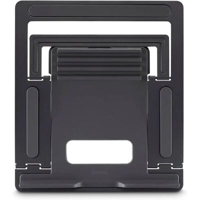 Hama Verstellbarer Metall-Laptopständer - 4 Stufen - Grau Hama Verstellbarer Metall-Laptopständer - 4 Stufen - Grau