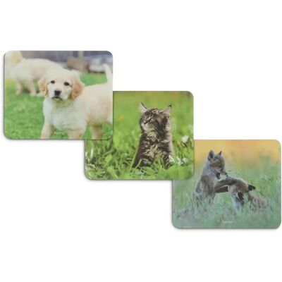Tappetino per mouse Hama Animal Multicolore - Mousepad per animali Tappetino per mouse Hama Animal Multicolore - Mousepad per animali