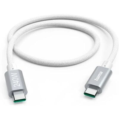 Kabel USB-C Hama - 1,5m, USB 3.2 Gen 1, Biały Kabel USB-C Hama - 1,5m, USB 3.2 Gen 1, Biały