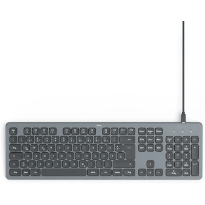 Hama CK-400 Klawiatura - Czarna, Niemiecka, Przewodowa, Dom/Kancelaria Hama CK-400 Klawiatura - Czarna, Niemiecka, Przewodowa, Dom/Kancelaria