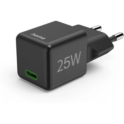 Hama 00201985 Compacte USB-C Oplader - 25W Snelle Oplading Hama 00201985 Compacte USB-C Oplader - 25W Snelle Oplading