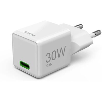 Hama 00201982 Branca 30W USB-C Carregador Rápido - Carregador Hama 00201982 Branca 30W USB-C Carregador Rápido - Carregador