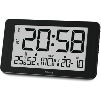 Hama Digitale Wandklok - Nauwkeurig, Stil, Modern Hama Digitale Wandklok - Nauwkeurig, Stil, Modern