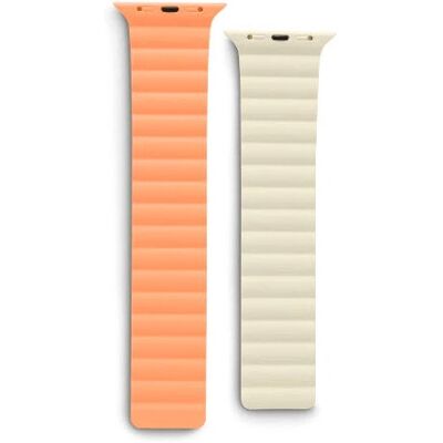 Hama Fantastic Feel Bracelet Beige Orange - Series 1-5, 38-41mm - Publicité Hama Fantastic Feel Bracelet Beige Orange - Series 1-5, 38-41mm - Publicité
