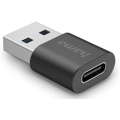 Hama USB-Adapter - USB-A auf USB-C - 10 Gbit/s Hama USB-Adapter - USB-A auf USB-C - 10 Gbit/s
