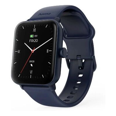 Hama smartwatch 6010 - Niebieski - GPS, Ekran dotykowy, Wodoodporny - Smartwatches Hama smartwatch 6010 - Niebieski - GPS, Ekran dotykowy, Wodoodporny - Smartwatches