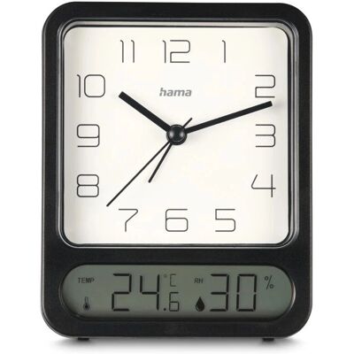 Hama Pag Digitale Alarm Clock - Quartz, Hygrometer, Thermometer Hama Pag Digitale Alarm Clock - Quartz, Hygrometer, Thermometer